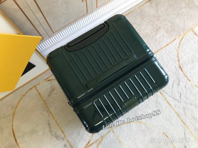 RIMOWA行李箱方胖子四輪拉杆箱 全新色彩系列 型號90043 日默瓦PC拉鏈箱 gdx1205